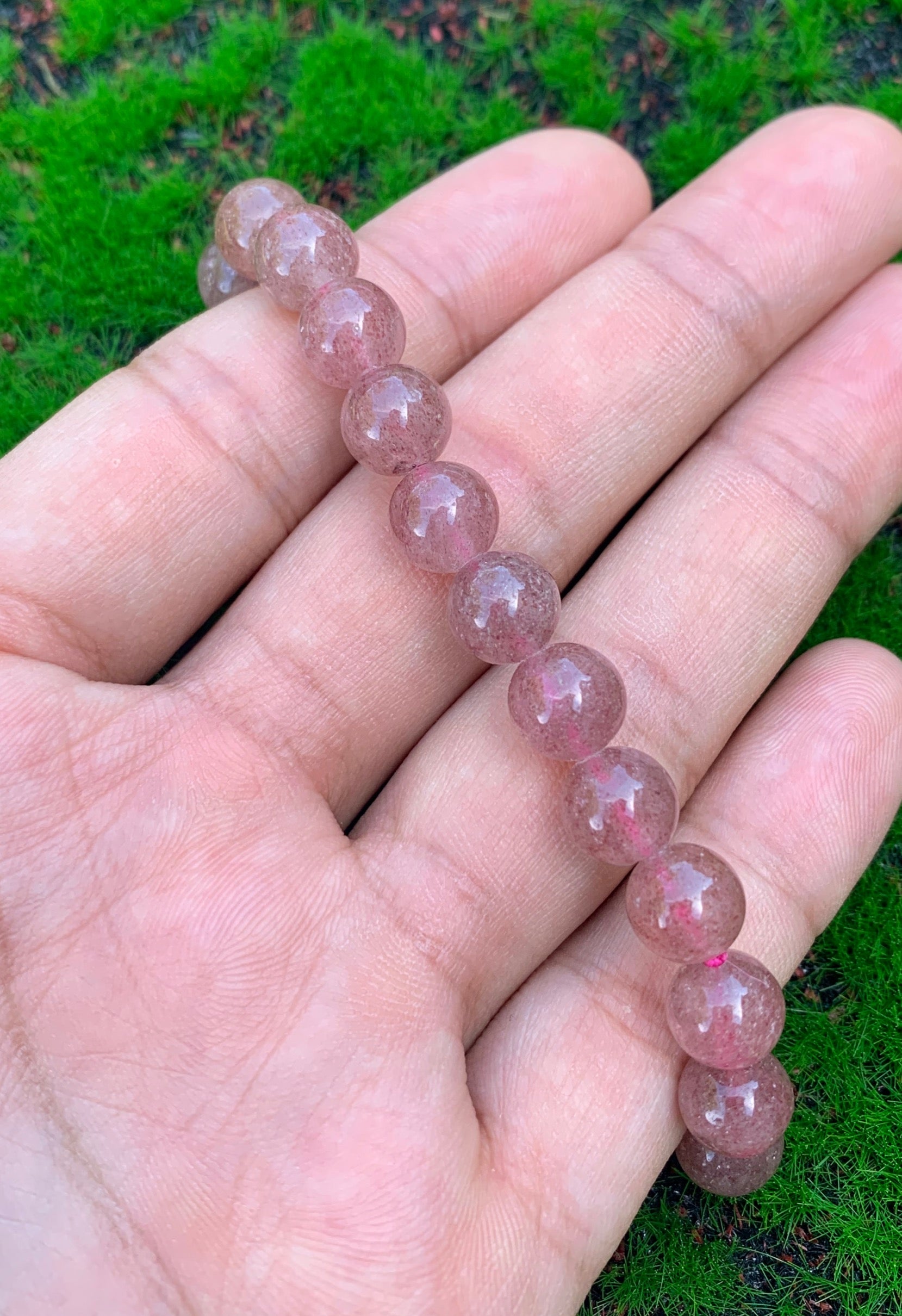 Strawberry Quartz Bracelet