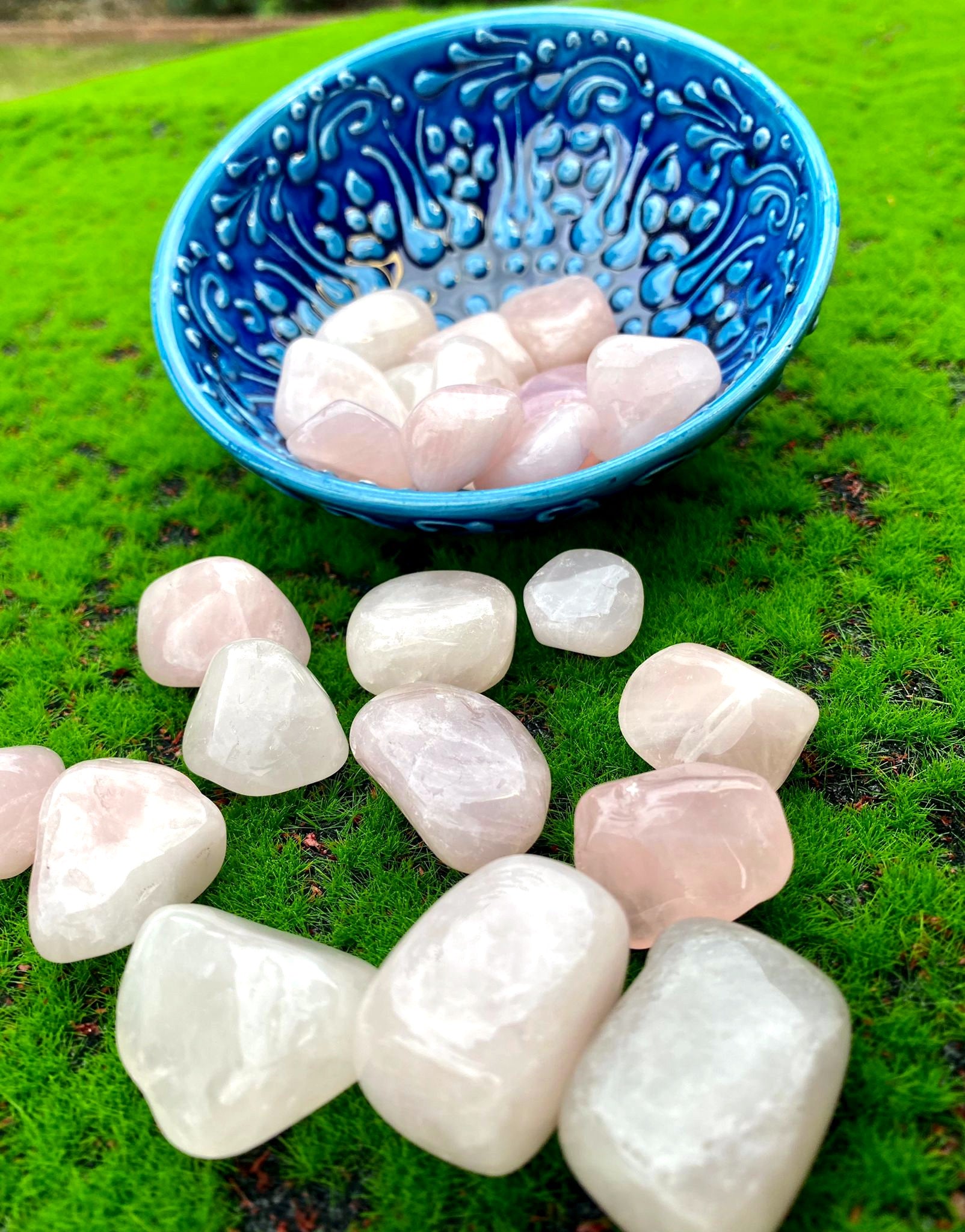 Rose Quartz Tumble-stones