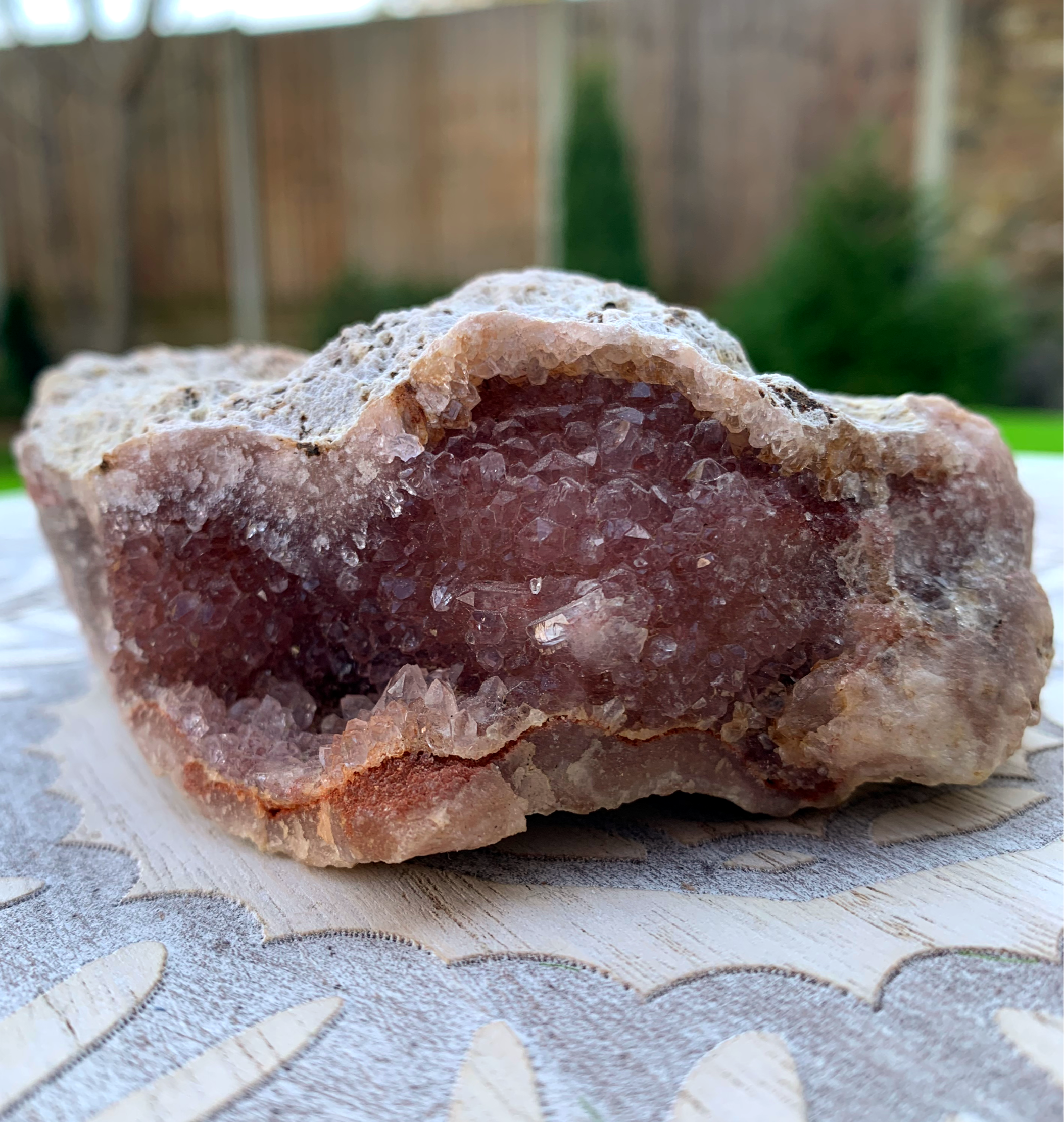Pink Amethyst Rough (Large) image 0